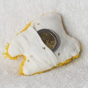 Pochette à dent : Crénelé